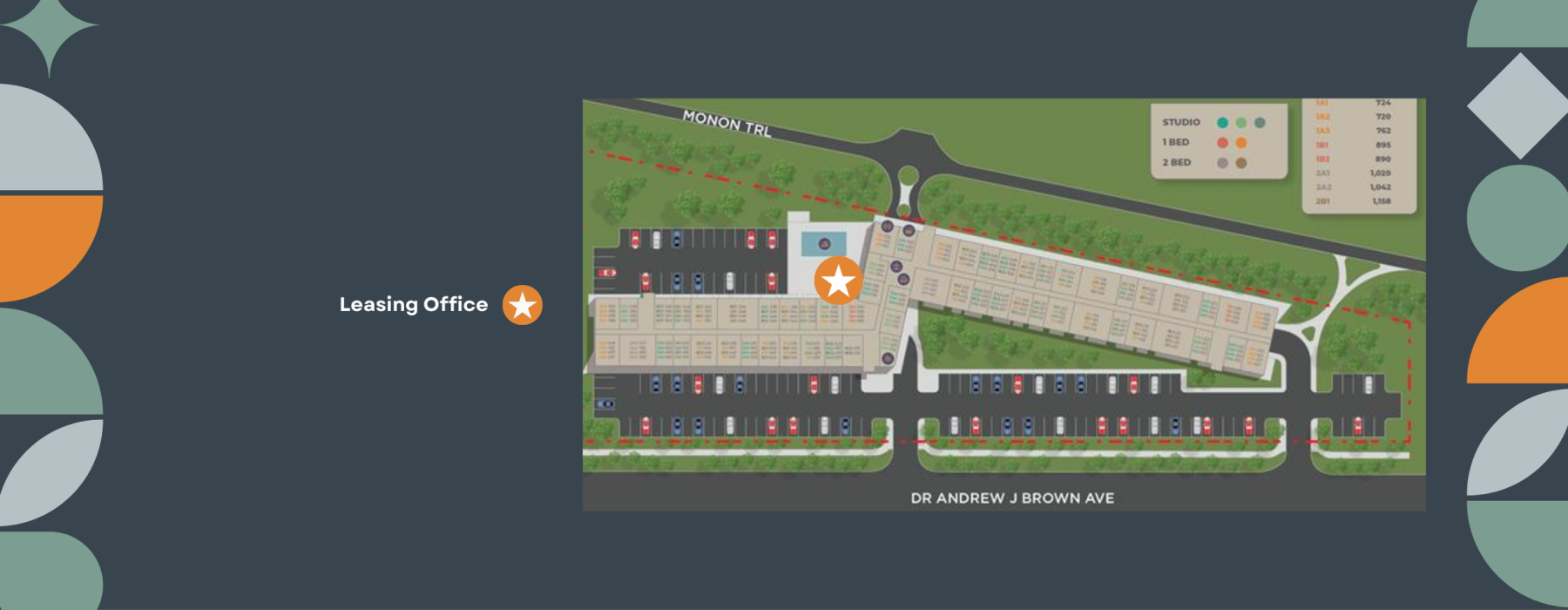Map view of The Domino Apartments in Indianapolis