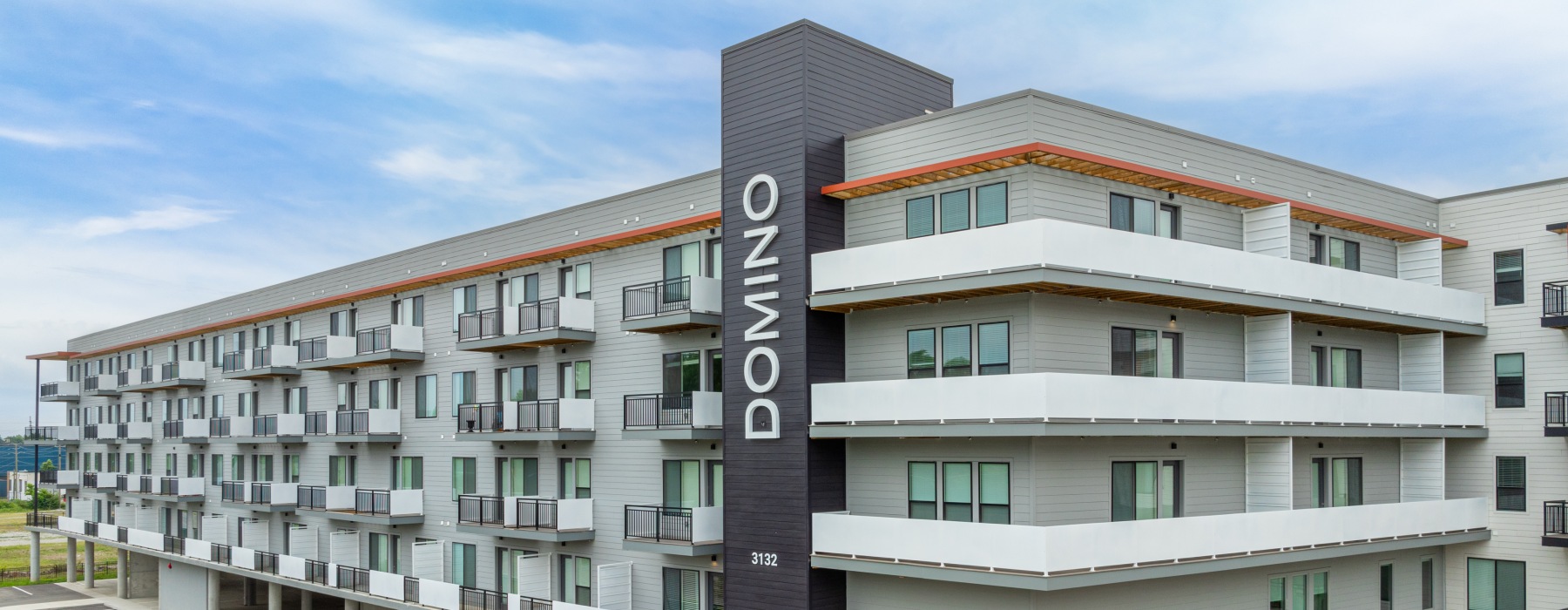 Apartment building exterior